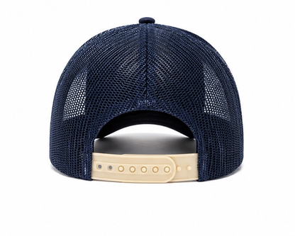 R Blue cap